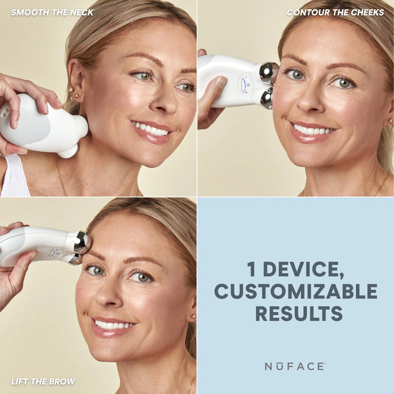 NUFACE Trinity + Limited edition smart advanced facial tonning routine