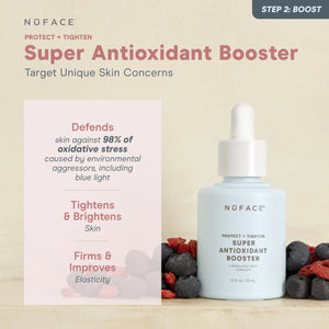 NUFACE protect&tighten super antioxidant booster serum