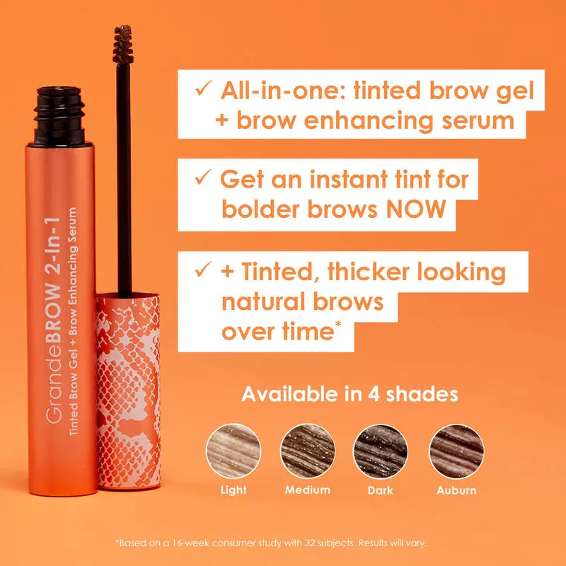 Grande Brow 2-in-1 Tinted Gel+Brow serum